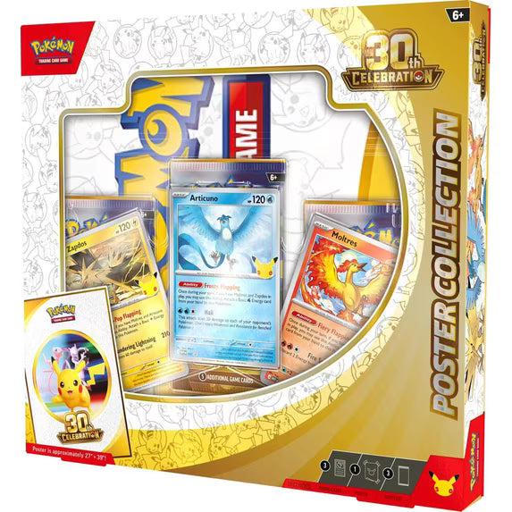 Pokemon TCG 30th Celebration Poster Collection