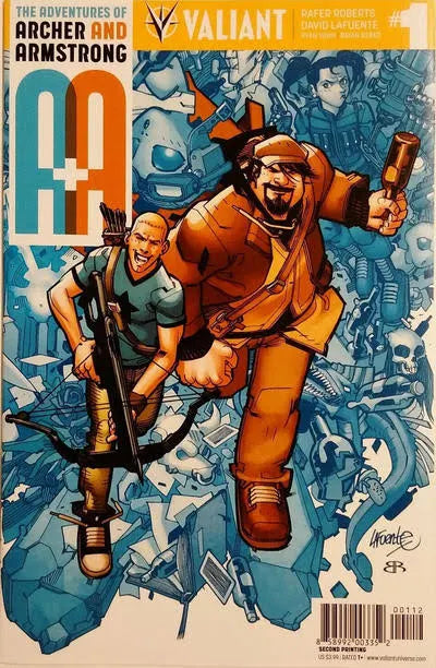 A&A The Adventures of Archer & Armstrong #1 2nd Printing