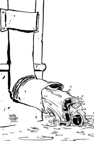 Amazing Spider-Man #66 Skottie Young 1:100 B&W Virgin Variant