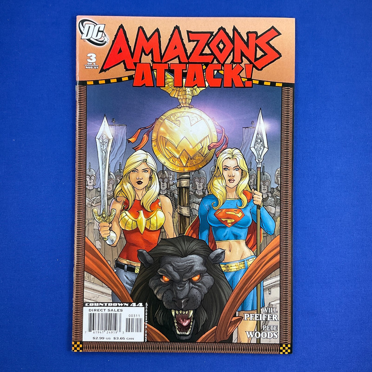 Amazons Attack #3 Wonder Girl & Supergirl