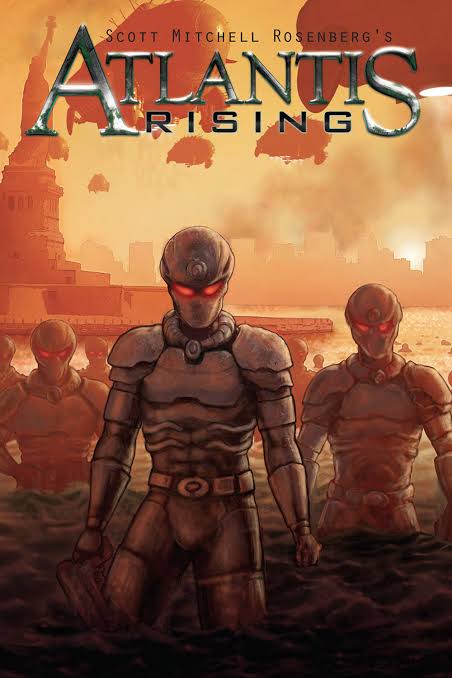 Atlantis Rising #1 Platinum studios Scott's Vault LE 1000