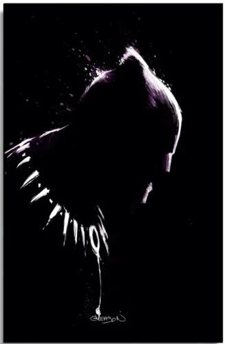 BLACK PANTHER #25 PATRICK GLEASON FINE ART VIRGIN VARIANT