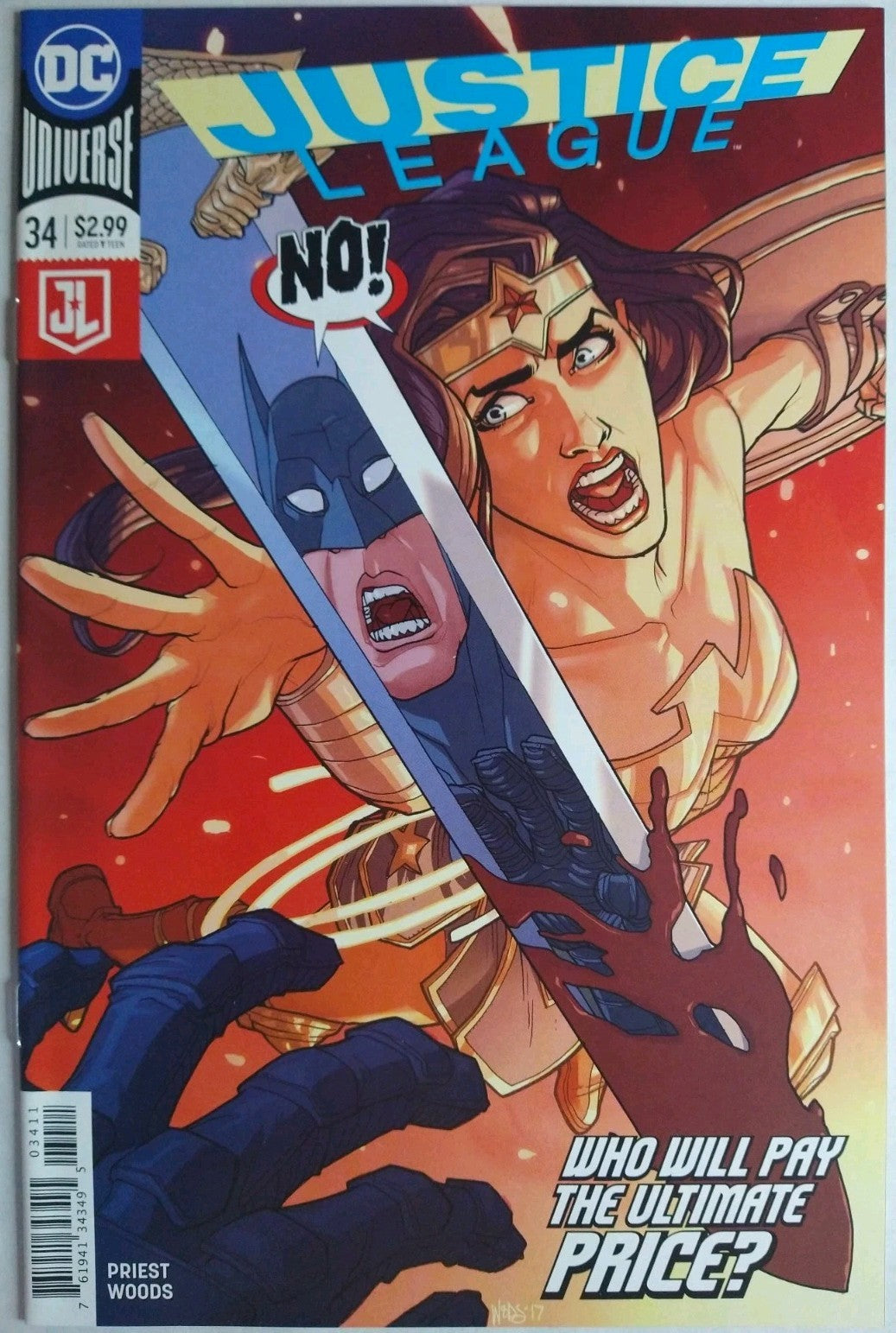 DC Comics Justice League #34