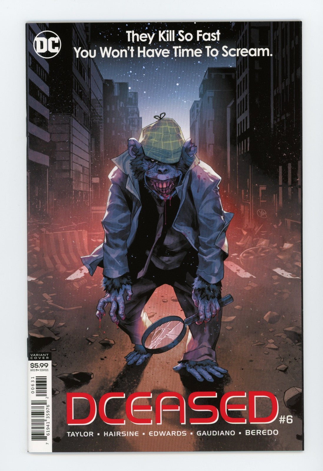 DCeased #6 Yasmine Putri Horror Movie Variant