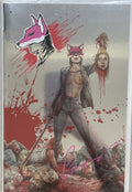 Exquisite Corpses #3 Exclusive BUZZ Foil with Fox Mask Killer Remarque and signed by Buzz