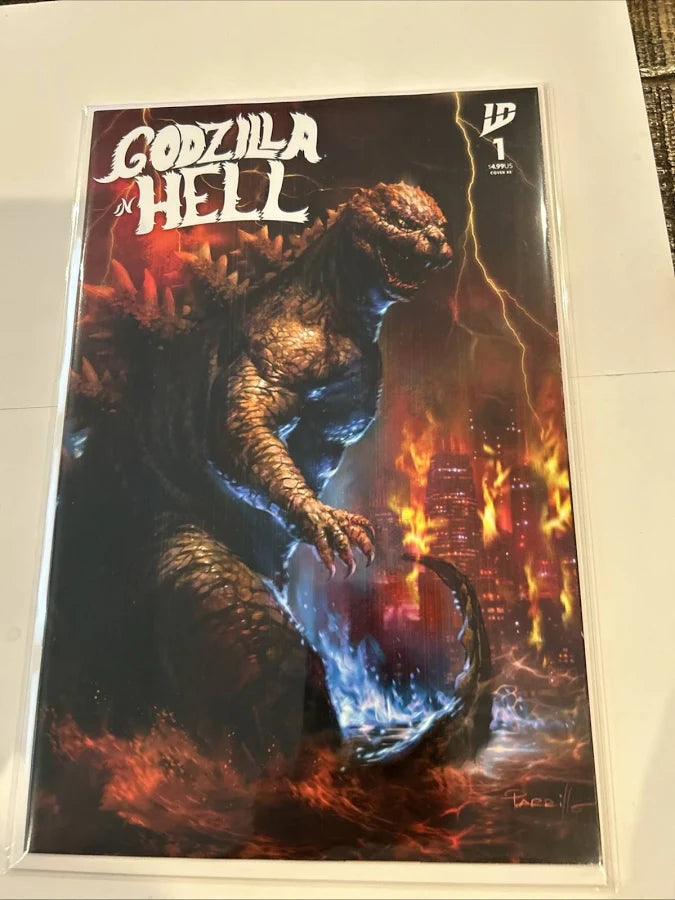 Godzilla In Hell 1 Lucio Parrillo Trade Variant