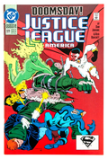 Justice League America #69 (1992 DC, 1st Print) Doomsday! Death of Superman!