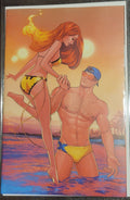 Marvel Swimsuit Special Friends, Foes & Rivals #1 1:50 Russell Dauterman Virgin Variant