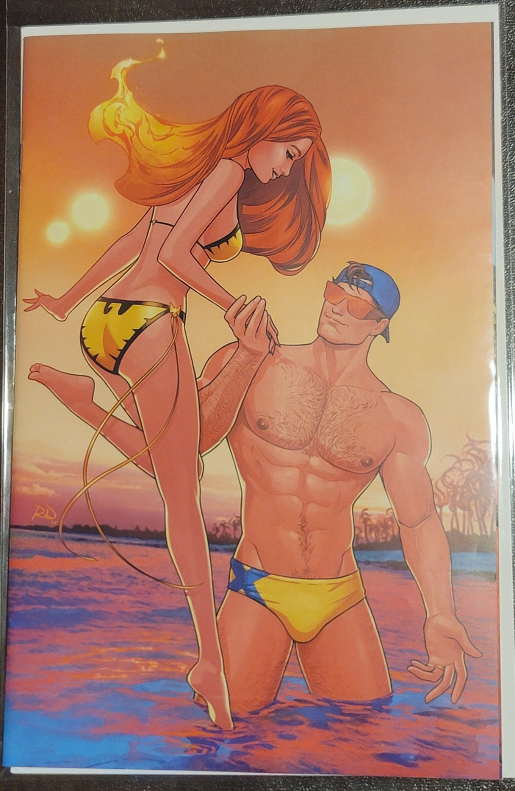 Marvel Swimsuit Special Friends, Foes & Rivals #1 1:50 Russell Dauterman Virgin Variant