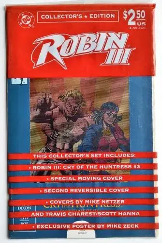 DC Comics Robin III #3 Cry of the Huntress Collector's Set 1992