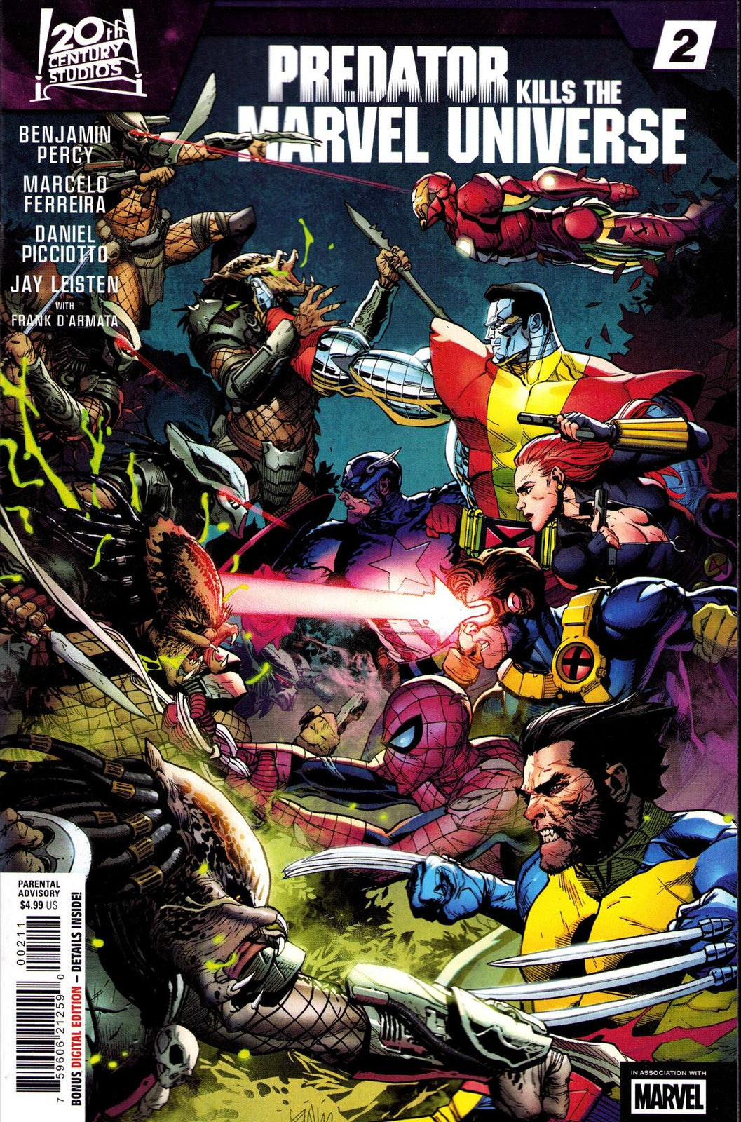 Predator Kills the Marvel Universe #2