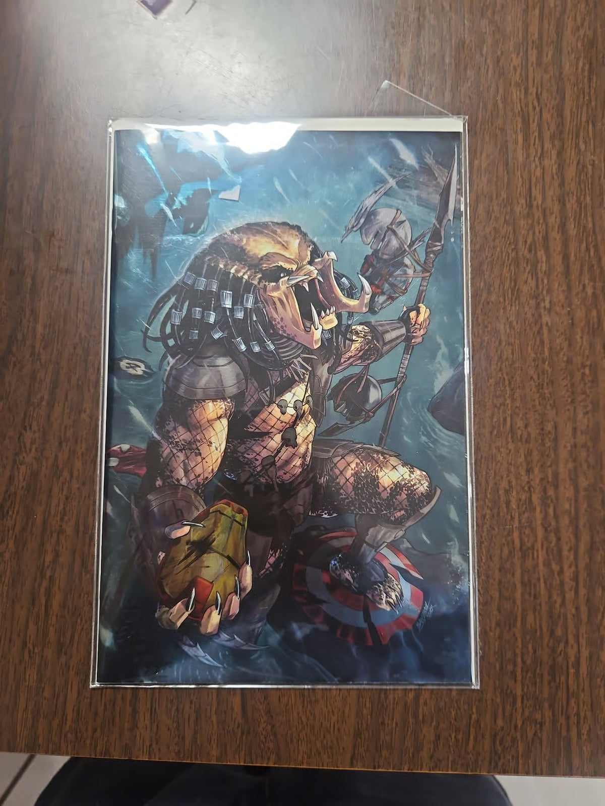 Predator kills the Marvel Universe #1 Foil