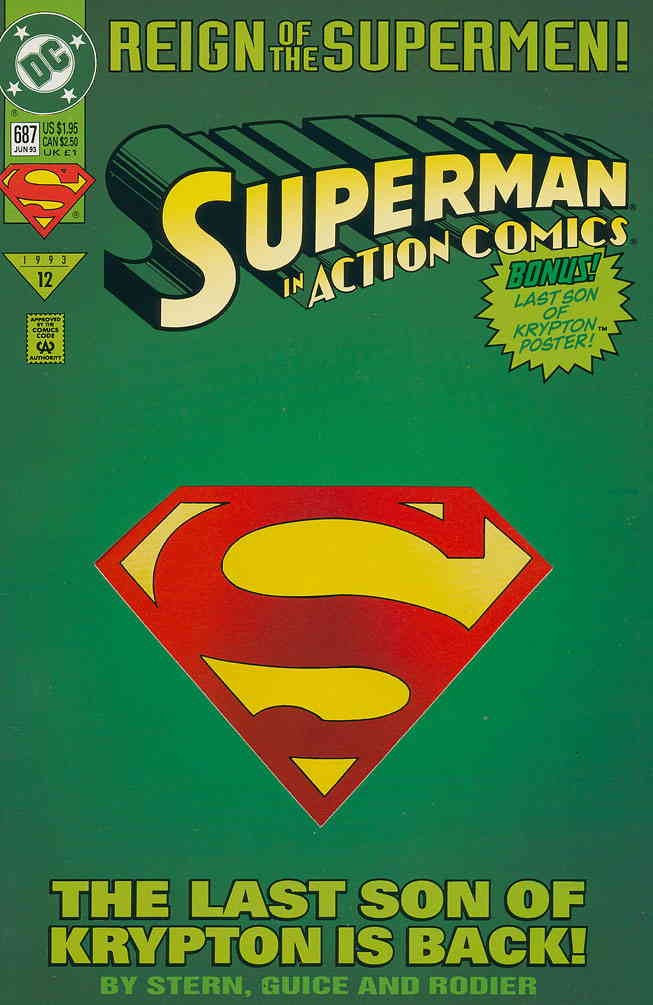 Reign of the Supermen Action Comics #687