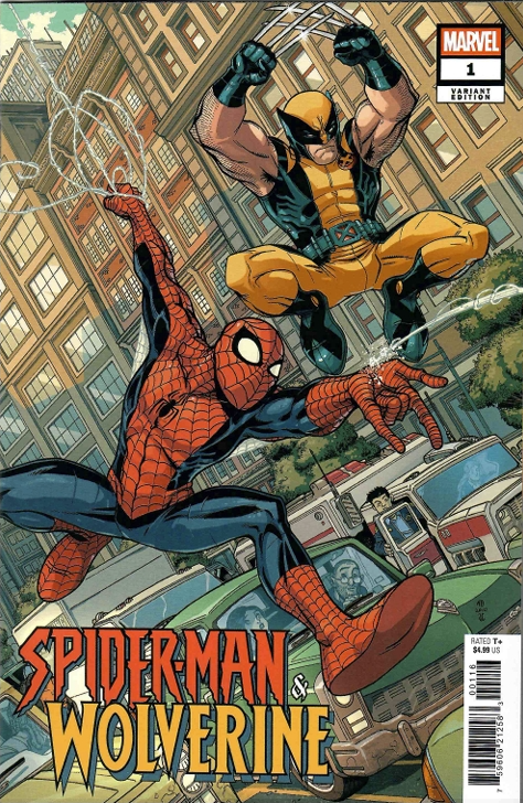 Spider-Man & Wolverine #1 F 1:50 Nick Bradshaw Variant