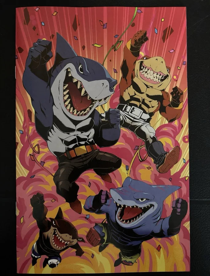 Street Sharks 1 Godtail Virgin Variant Non-Foil