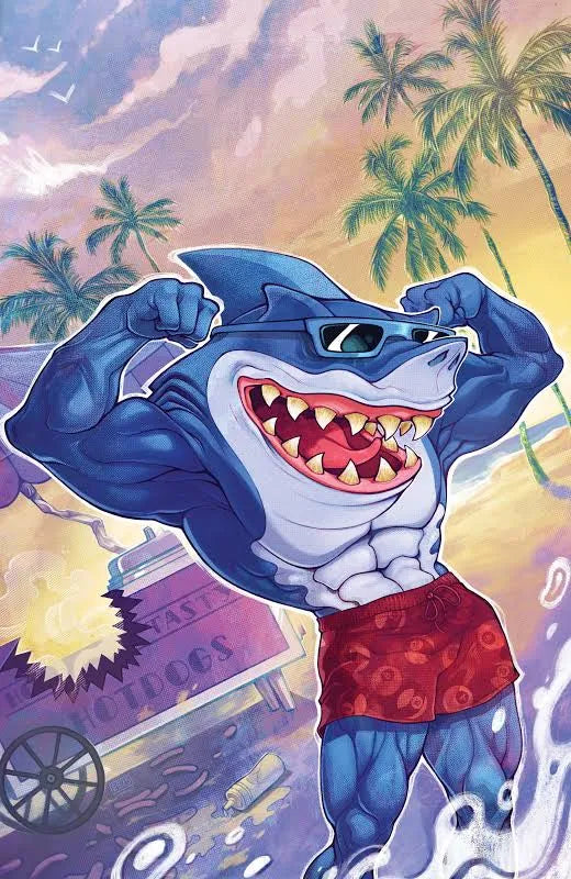 Street Sharks #1 1:10 Elizabeth Beals Virgin