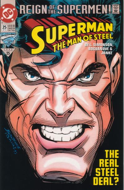 Superman The Man of Steel #25