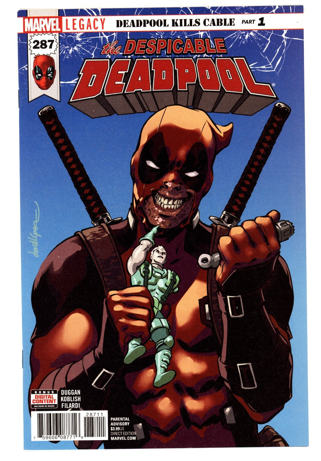 THE DESPICABLE DEADPOOL #287