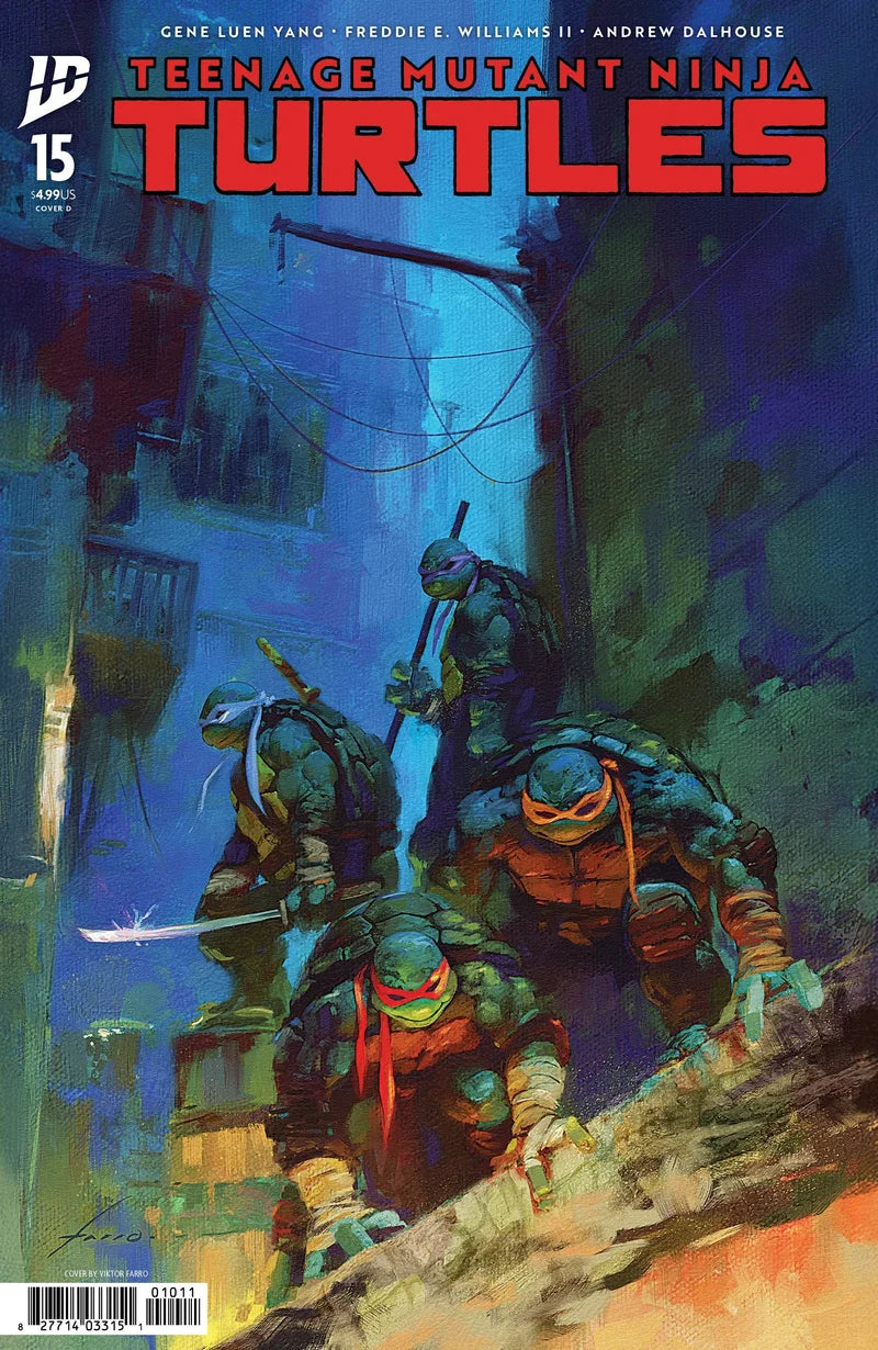 Teenage Mutant Ninja Turtles #15 Variant D Farro