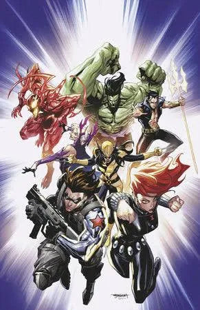 The New Avengers #1 1:100 Ratio Stephen Segovia Virgin Variant Thunderbolts