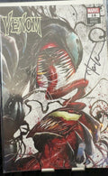 VENOM #18 TYLER KIRKHAM EXCLUSIVE Signed coa