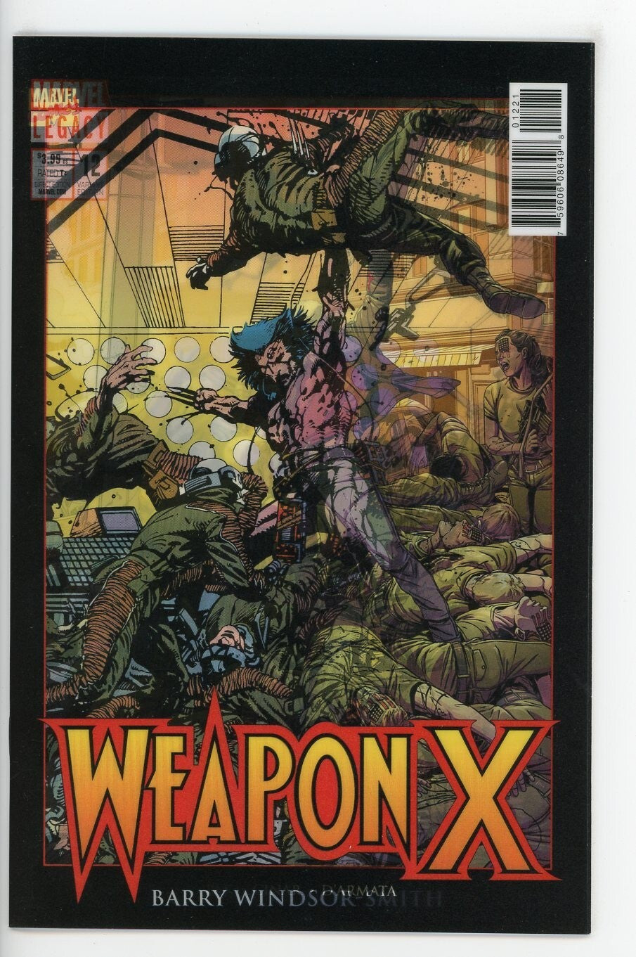 WEAPON X #12 LAMING HOMAGE LENTICULAR VARIANT WOLVERINE