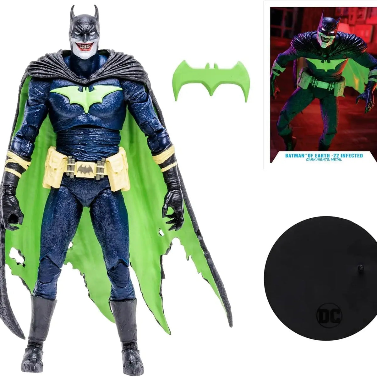 Dc Multiverse 7 Inch Figure | Infected Batman