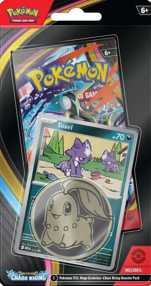 Pokemon TCG Mega Evolution Set 4 - Chaos Rising Checklane Blister