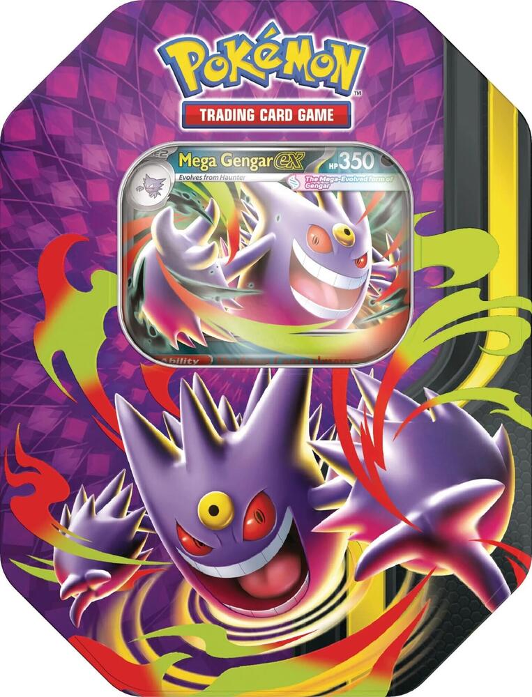 Pokemon: Mega Moonlit Tin [Mega Gengar]