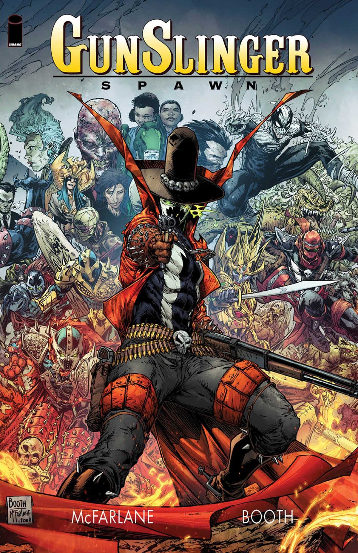 #1 iMAGE COMICS TODD McFARLANE - Brett Booth comic set