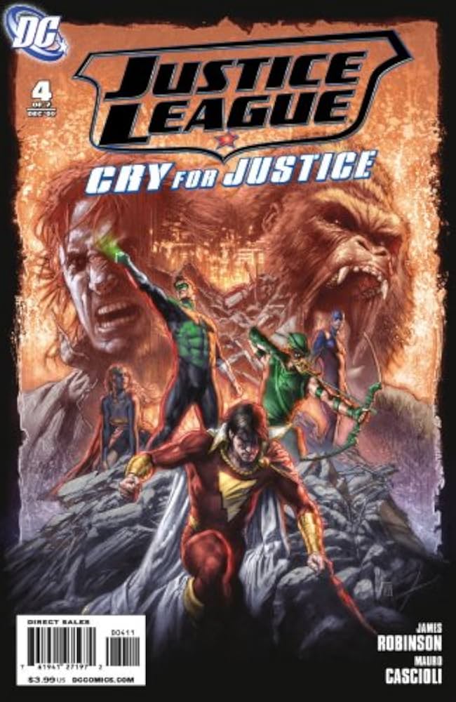Justice League Cry for Justice #4