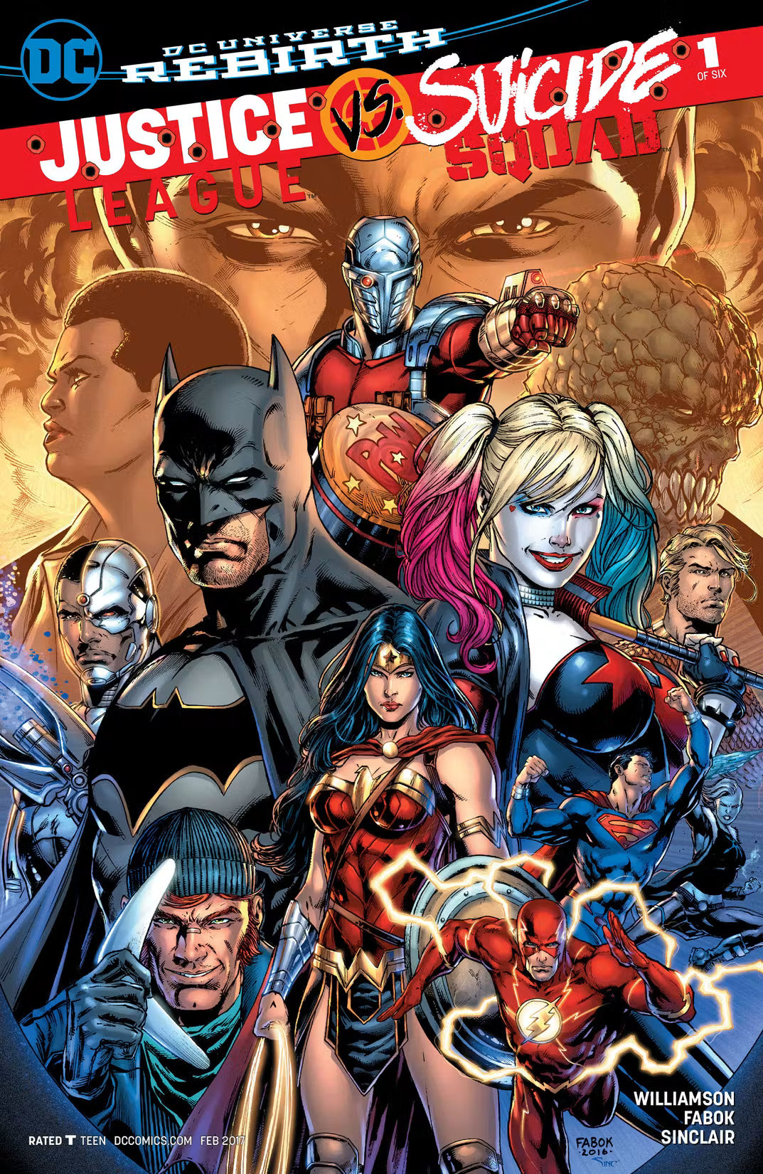 justice league vs suicide squad #1