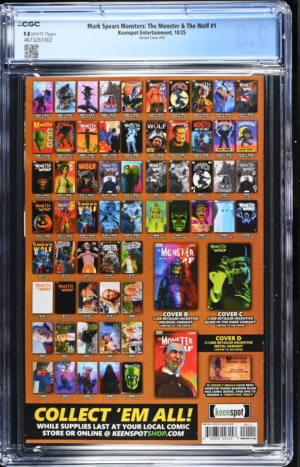 Mark Spears Monsters: The Monster & The Wolf