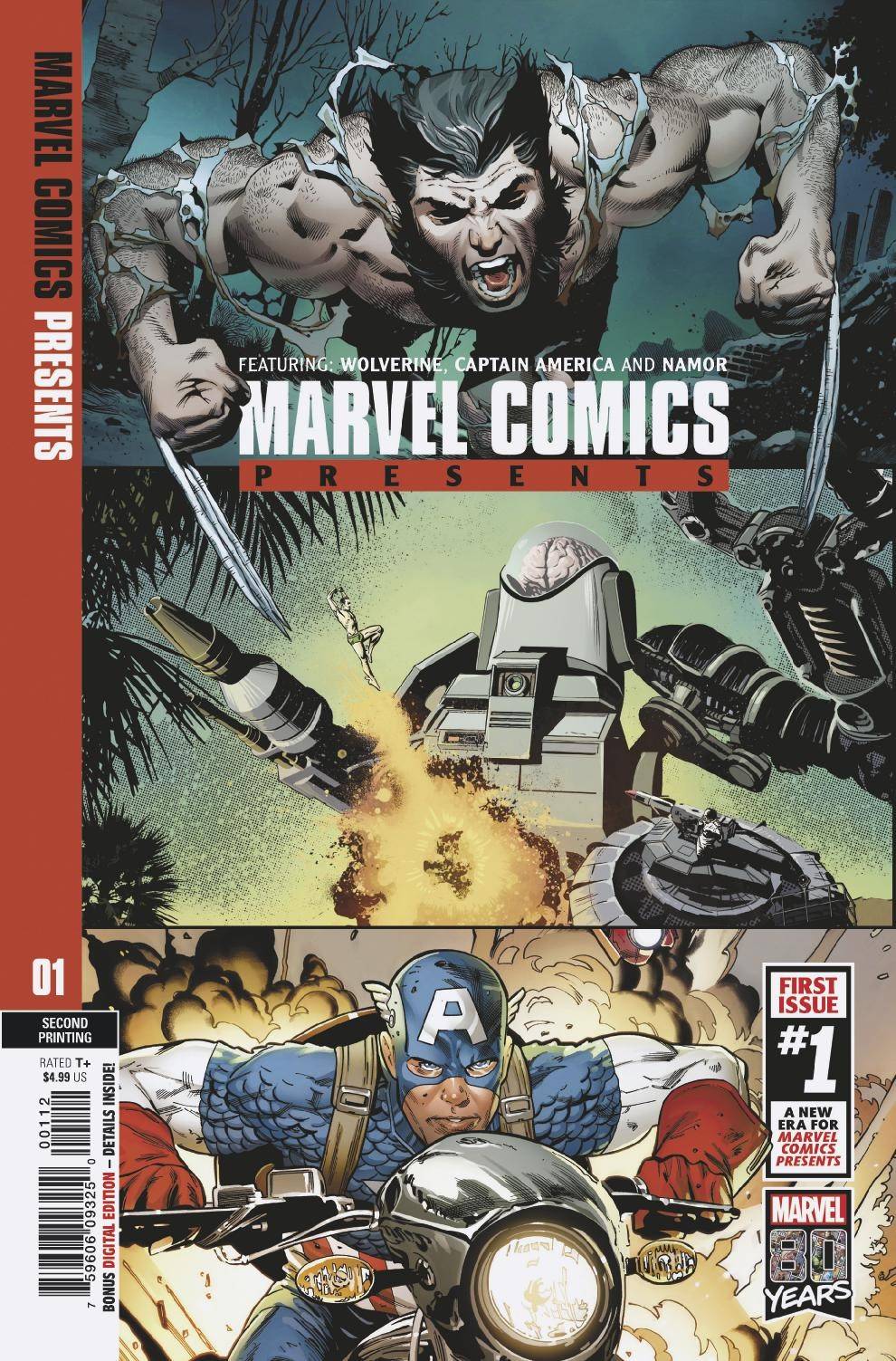 Marvel Comics Presents #01 second printing