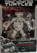 Teenage Mutant Ninja Turtles 1984 Comic Book Michelangelo Action Figure Black & White Version