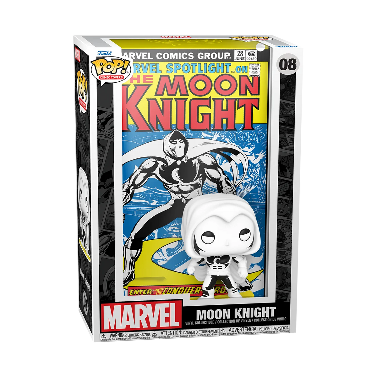 Funko Pop! Comic Cover: Marvel - Moon Knight