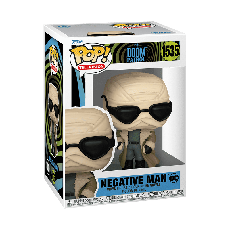 Doom Patrol Negative Man Funko Pop! #1535
