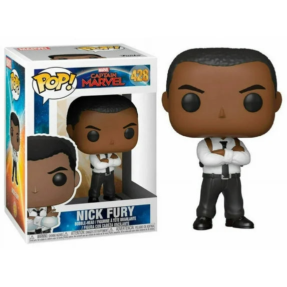 Funko Pop - 428 Marvel: Captain Marvel - Nick Fury