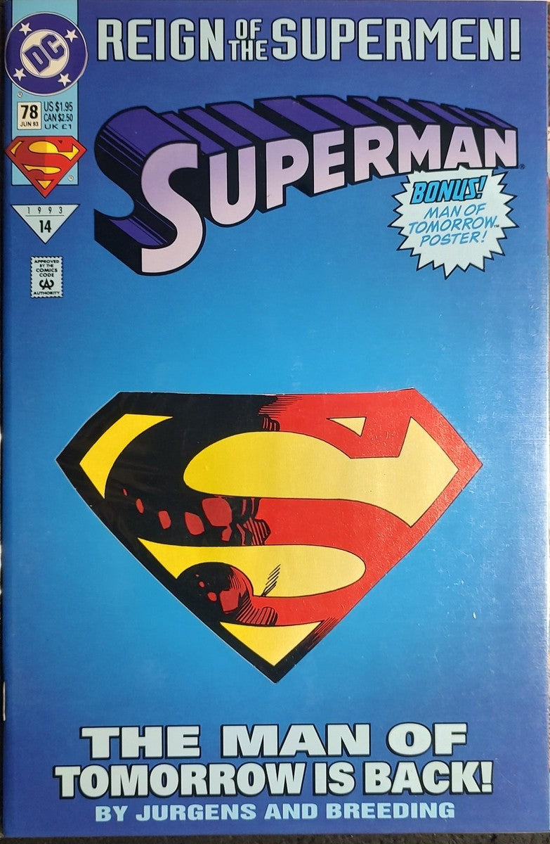 reign of the supermen superman #78