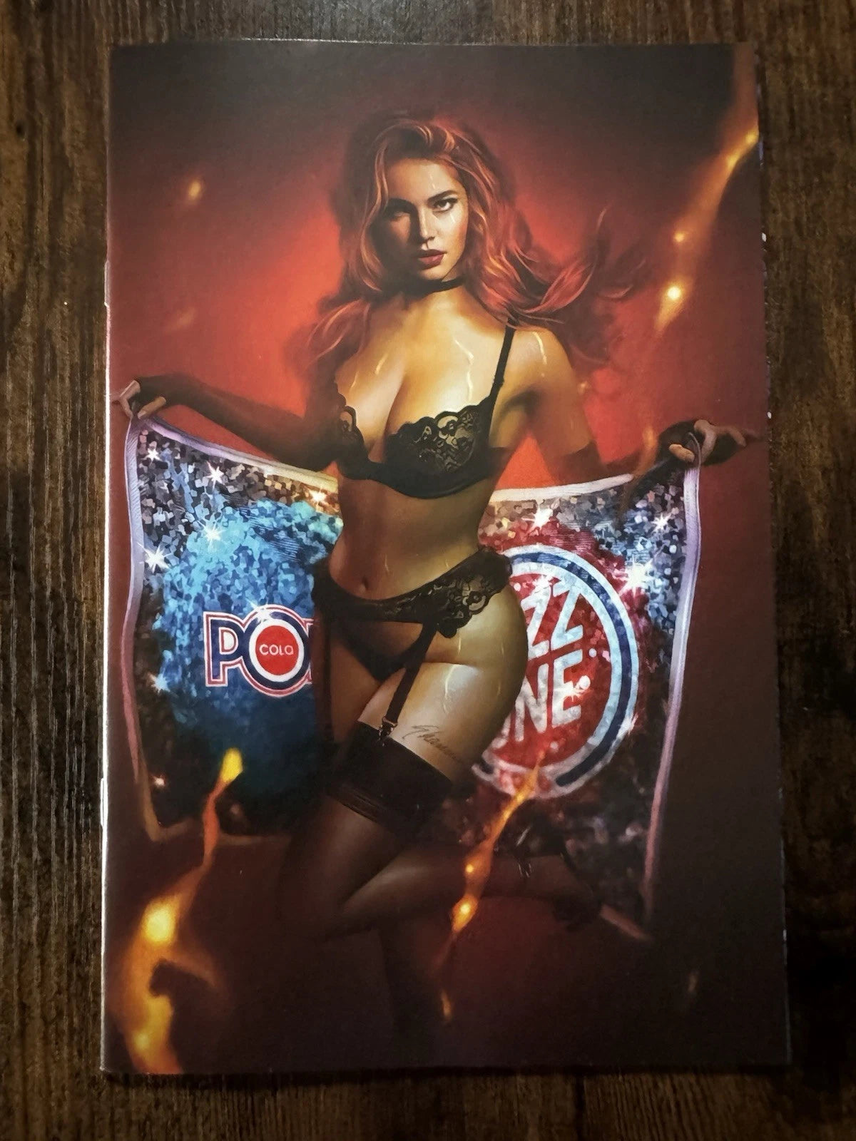 Pop Kill #1 Virgin Foil Cover Blue