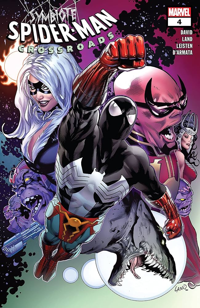 Symbiote Spider-man #4 crossroads