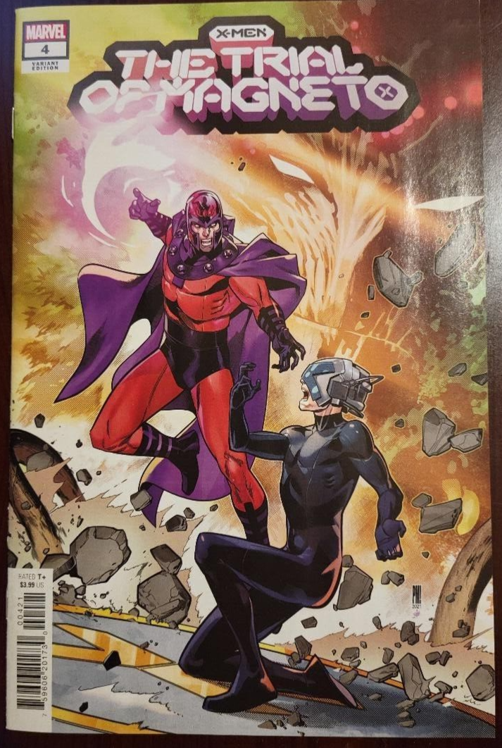 The Trial of Magneto #4 varaint