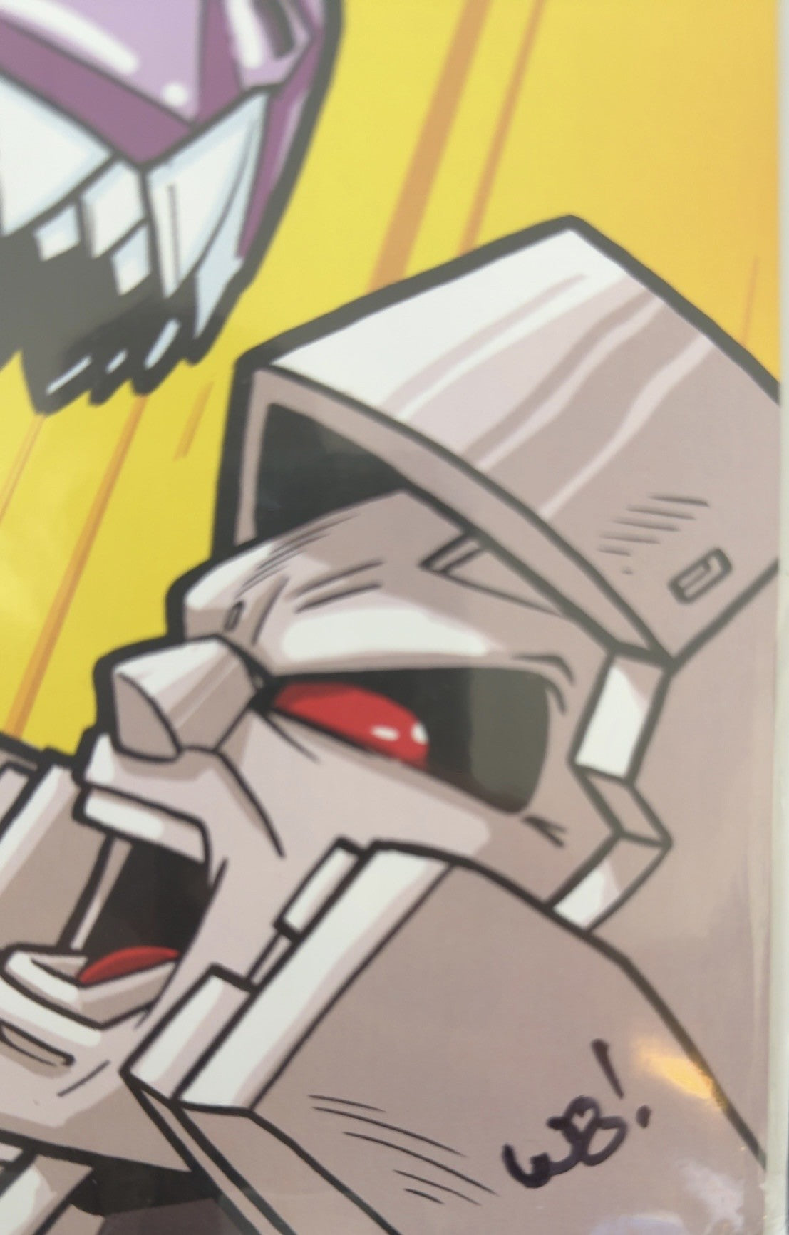 Transformers #19 Virgin Variant Matthew Waite Signed