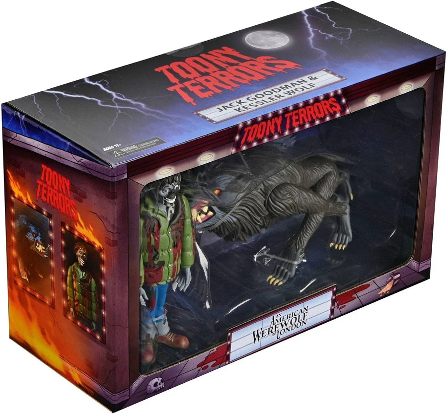 NECA An American Werewolf in London Toony Terrors Action Figure 2-Pack Jack
