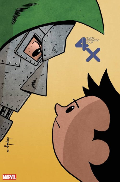 X-Men Fantastic Four 4x variant #2